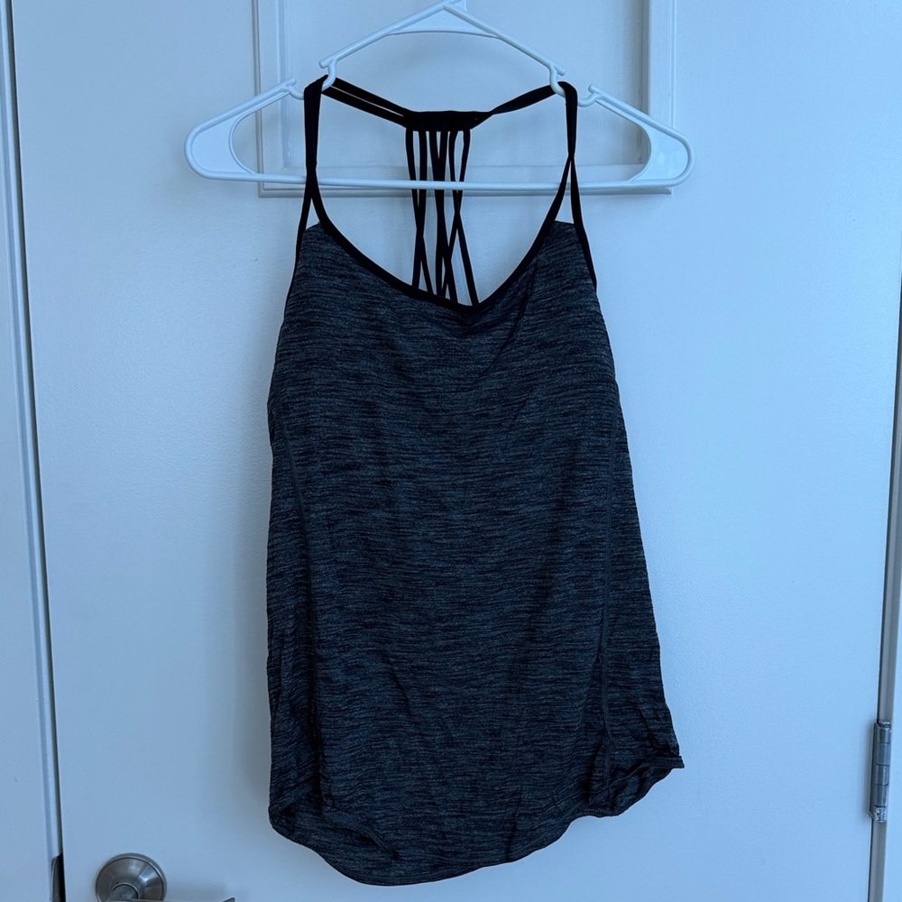 lululemon athletica Charcoal Strappy Camisole